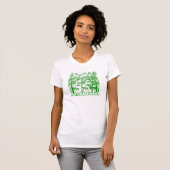 Panda-Nahrung (Damen) T-Shirt (Vorne ganz)