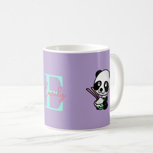 Panda nannte Tasse (VorderseiteRechts)