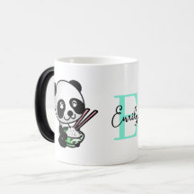 Panda nannte Tasse