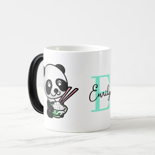 Panda nannte Tasse (Vorderseite Links)