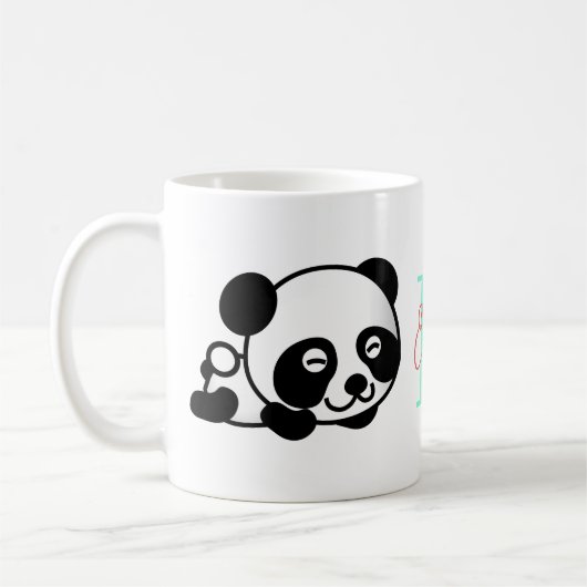 Panda nannte Tasse (Links)