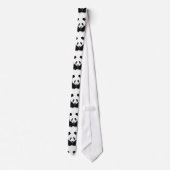 Panda Neck Tie Krawatte (Rückseite)