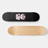 Panda Nerd Girl Skateboard (Horizontal)