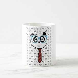 Panda Nerd - Hintergrund 2 Kaffeetasse