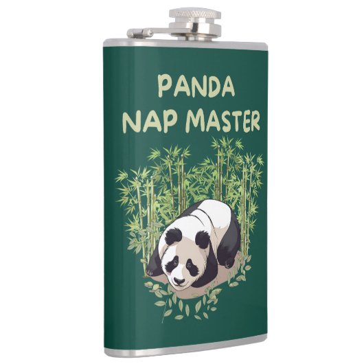 Panda Nickerchen Master Flachmann (Rechts)