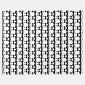 Panda Niedlich Design Fleece Blanket (Vorderseite (Horizontal))