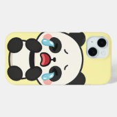 Panda - Niedliche traurige Panda Telefonfälle Case-Mate iPhone Hülle (Rückseite (Horizontal))