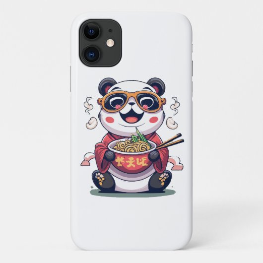 Panda Noodles Case-Mate iPhone Hülle (Rückseite)