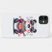 Panda Noodles Case-Mate iPhone Hülle (Rückseite (Horizontal))