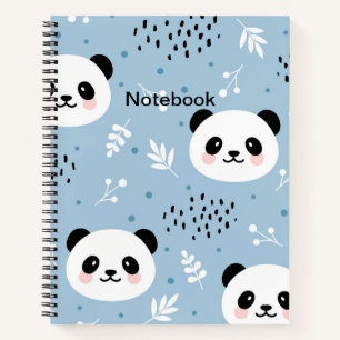 Panda-Notebook Notizblock