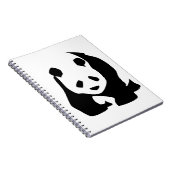 Panda Notizblock (Rechte Seite)