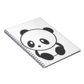 Panda Notizblock (Rechte Seite)