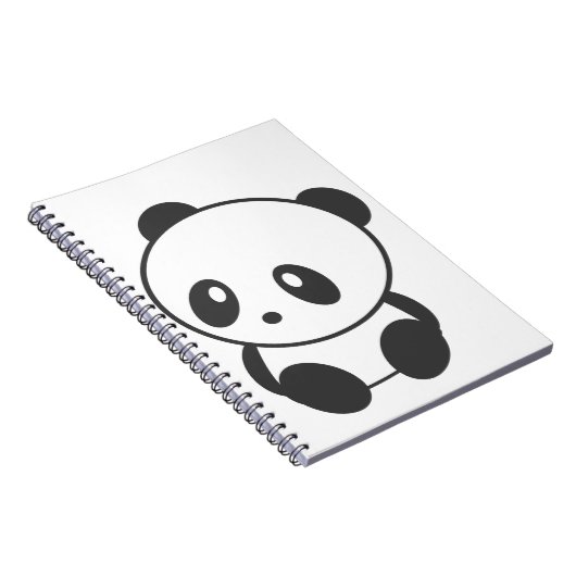 Panda Notizblock (Rechte Seite)