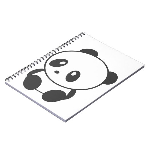 Panda Notizblock (Linke Seite)
