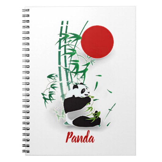 Panda Notizblock (Vorderseite)