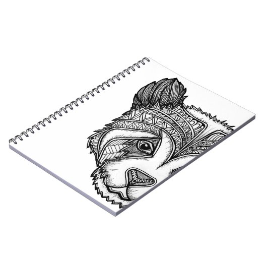 Panda Notizblock (Linke Seite)