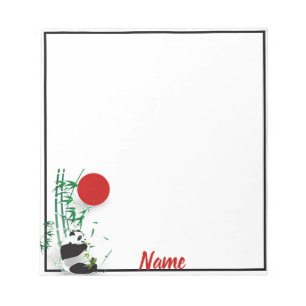 Panda notizblock
