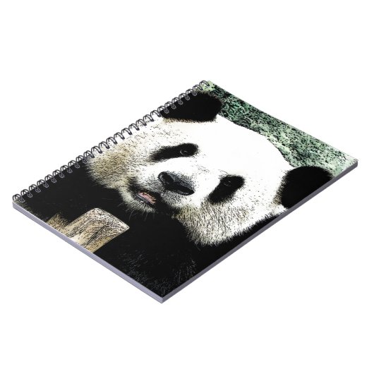 Panda Notizblock (Linke Seite)