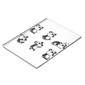 Panda Notizblock (Linke Seite)