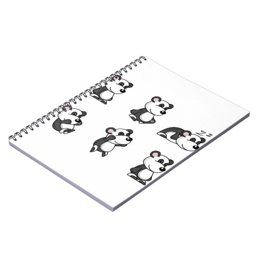 Panda Notizblock (Linke Seite)