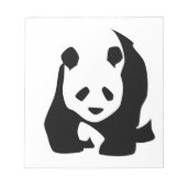 Panda Notizblock (Vorderseite)