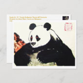Panda Nr.29 * Panda-Postkarte * Panda-Art-Postkart Postkarte (Vorne/Hinten)