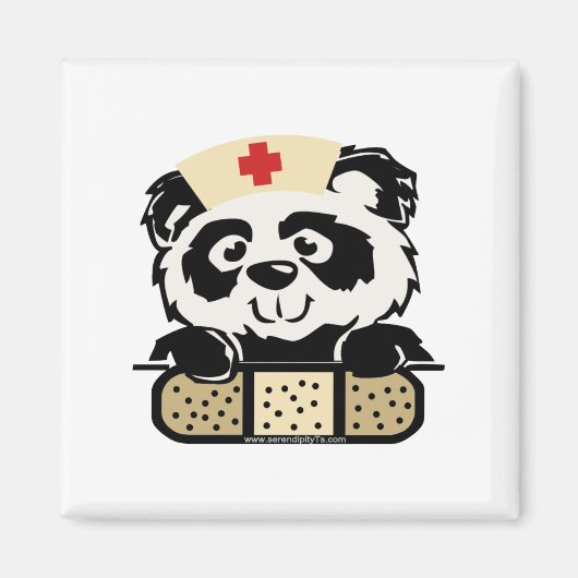 Panda Nurse Magnet (Vorne)