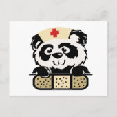 Panda Nurse Postkarte (Vorderseite)
