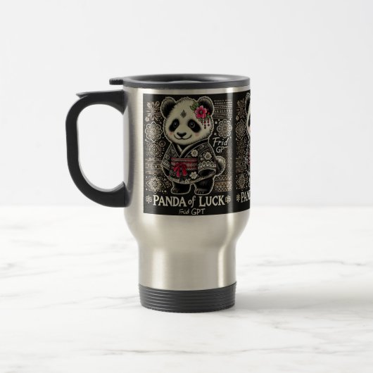 Panda of Luck Travel Mug 35 Reisebecher (Links)