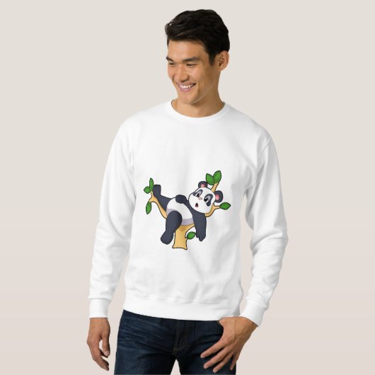 Panda on Tree Sweatshirt (Vorne ganz)