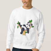 Panda on Tree Sweatshirt (Vorderseite)