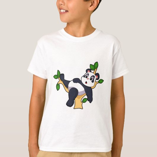 Panda on Tree T-Shirt (Vorderseite)