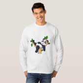 Panda on Tree T-Shirt (Vorne ganz)