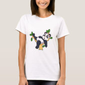 Panda on Tree T-Shirt (Vorderseite)