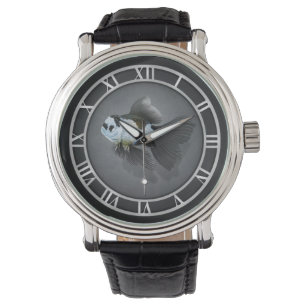 Panda oranda Goldfish-Uhr Armbanduhr