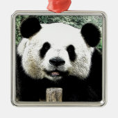 Panda Ornament Aus Metall (Vorne)