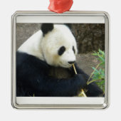 Panda Ornament Aus Metall (Vorne)
