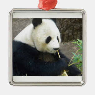 Panda Ornament Aus Metall