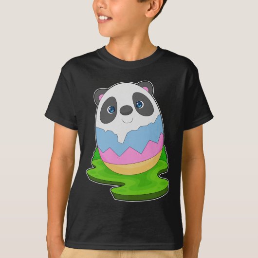 Panda Osterei T-Shirt (Vorderseite)