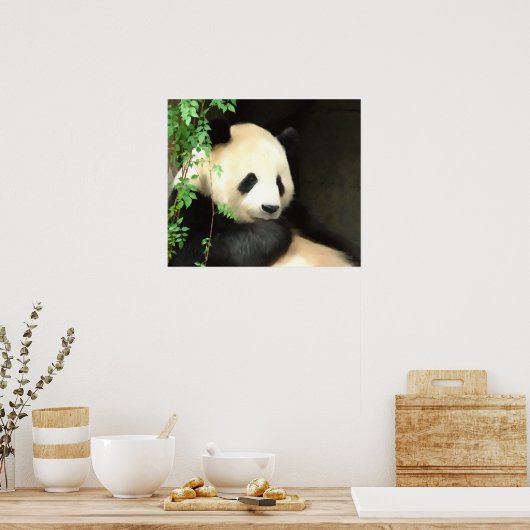 Panda Painting Poster (Küche)