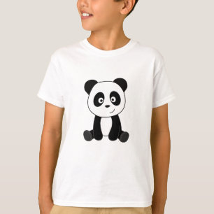 Panda Panda Bear Niedlicher Tiere Kinder Teddy T-Shirt