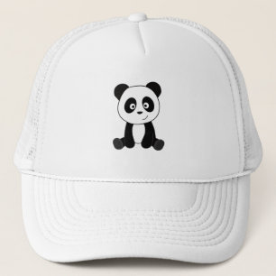 Panda Panda Bear Niedlicher Tiere Kinder Teddy Truckerkappe