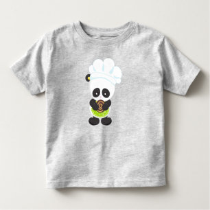 Panda, Panda, Panda mit Keks Kleinkind T-shirt