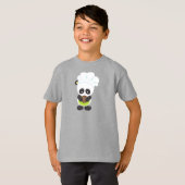 Panda, Panda, Panda mit Keks T-Shirt (Vorne ganz)