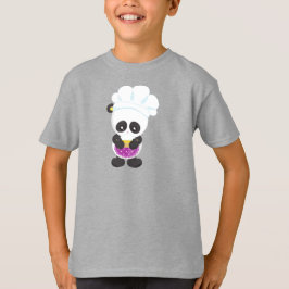 Panda, Panda, Panda mit Kuchen, Schürze T-Shirt