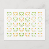 Panda Panda Panda Postkarte (Vorderseite)