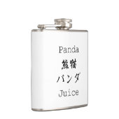 Panda-Panda-Panda-Saft-Flasche Flachmann (Rechts)
