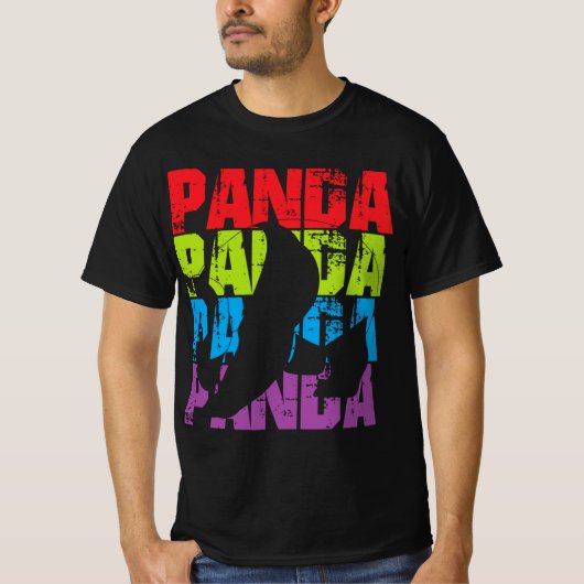 Panda Panda Panda T-Shirt (Vorderseite)