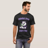 Panda PandaBoo Essen Bambus Grass LunchTime T-Shirt (Vorne ganz)