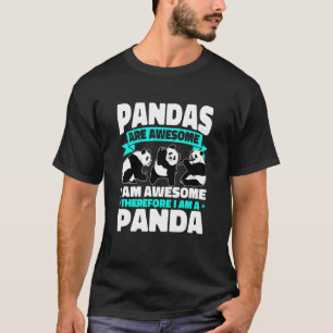 Panda Pandas macht mich glücklich 1 T-Shirt